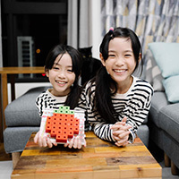益智玩具┃AniBlock安尼博樂 AR積木拼圖．來自韓國．幫助孩子邏輯思考