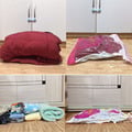 生活｜衣物真空壓縮袋推薦。 韓國BAILEY貝睿真空收納袋！居家收納、旅行收納、棉被壓縮簡單搞定！