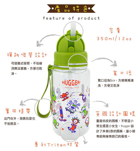 兒童背包水壺推薦Hugger幼童背包