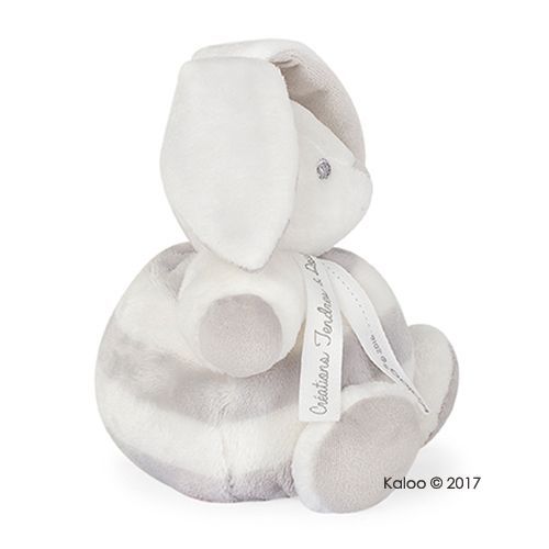 Kaloo -Bebe Pastel屋型免兔玩偶-小-淺灰奶霜白 Kaloo -Bebe Pastel屋型免兔玩偶-小-淺灰奶霜白