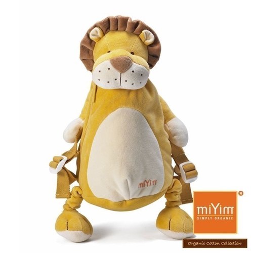 miYim有機棉動物後背包 里歐獅子 miYim有機棉動物後背包 里歐獅子
