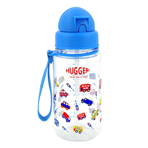 【HUGGER】吸管水壺 玩具車