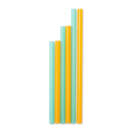 Silikids 果凍餐具 六入矽膠吸管組(三種尺寸) Silikids 果凍餐具 六入矽膠吸管組(三種尺寸)