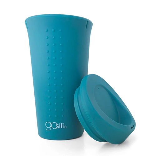Silikids 果凍餐具 TOGO矽膠隨行杯16oz(湛藍) Silikids 果凍餐具 TOGO矽膠隨行杯16oz(湛藍)