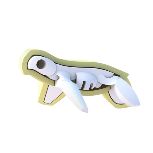 HALFTOYS 3D海洋系列 綠蠵龜GREEN TURTLE HALFTOYS 3D海洋系列 綠蠵龜GREEN TURTLE
