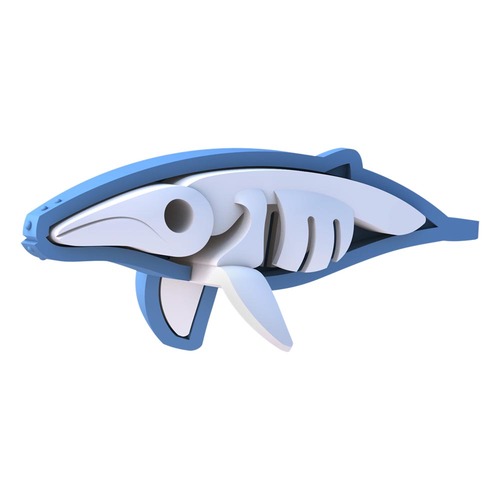 HALFTOYS 3D海洋系列 座頭鯨HUMPBACK WHALE HALFTOYS 3D海洋系列 座頭鯨HUMPBACK WHALE