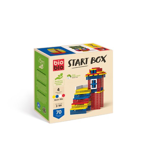 BIOBLO蜂巢積木 START BOX (70片/4色) BIOBLO蜂巢積木 START BOX (70片/4色)