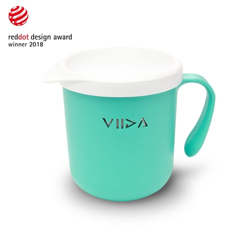 【VIIDA】Soufflé 不鏽鋼杯-湖水綠 【VIIDA】Soufflé 不鏽鋼杯-湖水綠