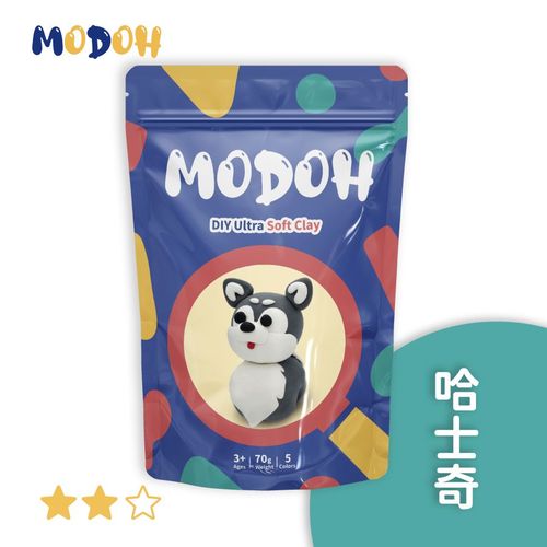 【mini 哈士奇】墨朵單品 超輕黏土組 【mini 哈士奇】墨朵單品 超輕黏土組