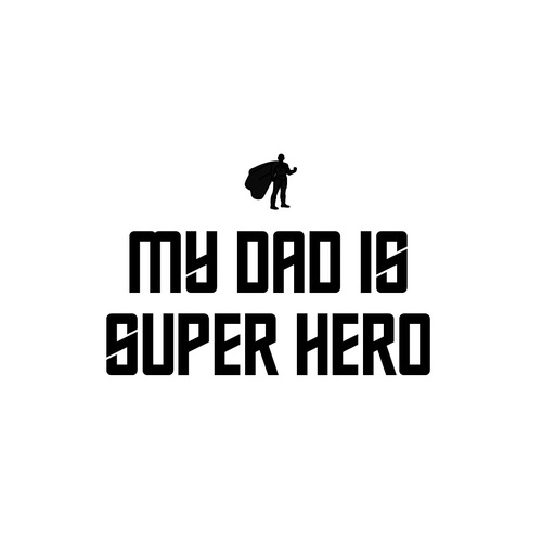 【SMILE】寶寶棉柔連身衣 MY DAD IS SUPER HERO