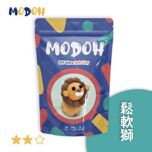 【mini 鬆軟獅】墨朵單品 超輕黏土組 【mini 鬆軟獅】墨朵單品 超輕黏土組