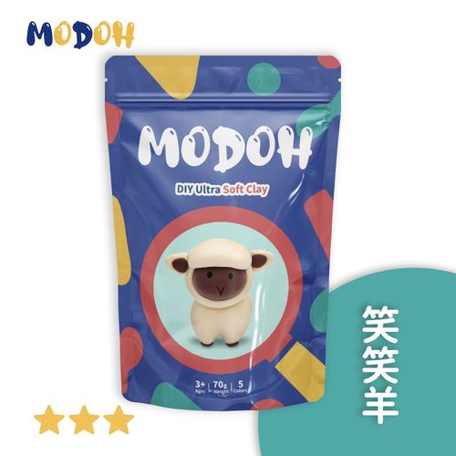 【mini 笑笑羊】墨朵單品 超輕黏土組 【mini 笑笑羊】墨朵單品 超輕黏土組