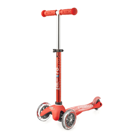 Micro Mini Deluxe 兒童滑板車 (紅色) 奢華版