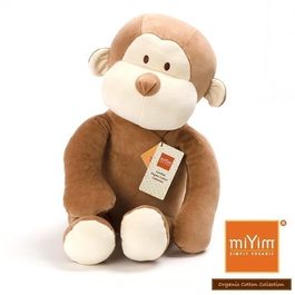 miYim有機棉安撫娃娃60cm 布布小猴