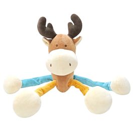 【miYim】有機棉瑜珈娃娃 繽紛麋鹿