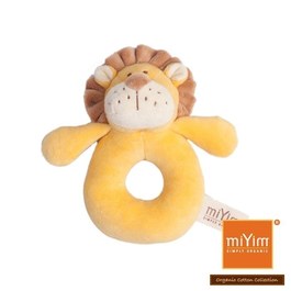 【miYim】有機棉手搖鈴 里歐獅子
