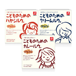 【日本CANYON】兒童咖哩塊MINI 綜合口味 3入組