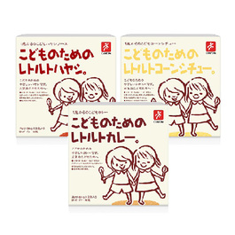 【日本CANYON】兒童咖哩調理包 綜合口味 3入組