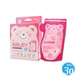 【Bailey】感溫母乳儲存袋(壺嘴型) 30入