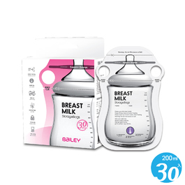 【Bailey】感溫母乳儲存袋(指孔型) 30入
