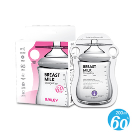 【Bailey】感溫母乳儲存袋(指孔型) 60入