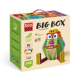 BIOBLO蜂巢積木 BIG BOX (340片／10色)