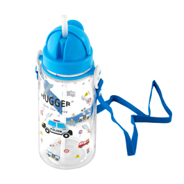 【HUGGER】兒童吸管水壺 550ml 小汽車