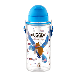 【HUGGER】兒童吸管水壺 550ml 馬戲團