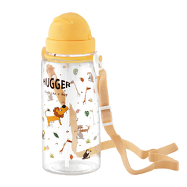 【HUGGER】兒童吸管水壺 550ml 馬達加斯加