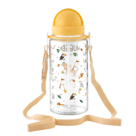 【HUGGER】兒童吸管水壺 550ml 馬達加斯加