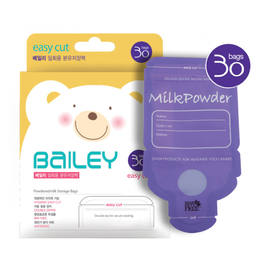 【Bailey】奶粉袋 + 鉑金矽膠海綿奶瓶刷