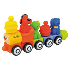 【K's Kids】彩色安全積木︰歡樂火車組