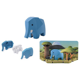 【HALFTOYS】 3D動物系列 大象ELEPHANT