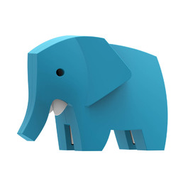 【HALFTOYS】 3D動物系列 大象ELEPHANT