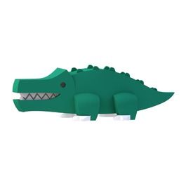 【HALFTOYS】 3D動物系列 鱷魚CROCODILE