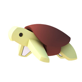 【HALFTOYS】 3D海洋系列 綠蠵龜GREEN TURTLE