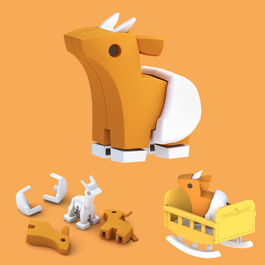 【HALFTOYS】 3D動物寶寶 高角羚寶寶IMPALA BABY