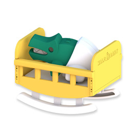 【HALFTOYS】 3D動物寶寶 鱷魚寶寶CROCODILE BABY
