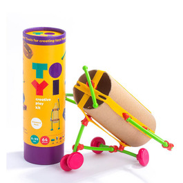TOYI動奇玩件 百變創意組合玩具教具組 64片