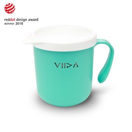 VIIDA Soufflé 不鏽鋼杯-湖水綠