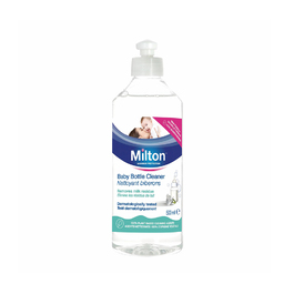 【Milton米爾頓】奶瓶餐具清潔液 + BAILEY奶瓶刷