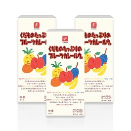 【日本CANYON】兒童水果咖哩塊150G 3入組