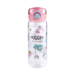 【HUGGER】兒童彈蓋吸管水壺 500ml 夢幻小公主
