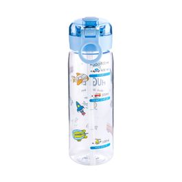 【HUGGER】兒童彈蓋吸管水壺 500ml 交通工具