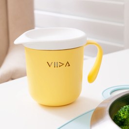 VIIDA Soufflé 不鏽鋼杯-萊姆黃