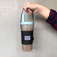 HUGGER 輕便手搖杯飲料提袋 黑色 HUGGER 輕便手搖杯飲料提袋 黑色