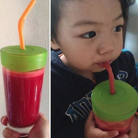 Silikids 果凍餐具 超彈力隨行吸管杯套三入組(清藍粉) Silikids 果凍餐具 超彈力隨行吸管杯套三入組(清藍粉)