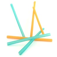 Silikids 果凍餐具 六入矽膠吸管組(三種尺寸) Silikids 果凍餐具 六入矽膠吸管組(三種尺寸)