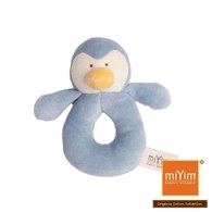 【miYim】有機棉手搖鈴 噗噗企鵝