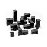 【AniBlock安尼博樂】 AR積木拼圖 單色積木 (黑色)